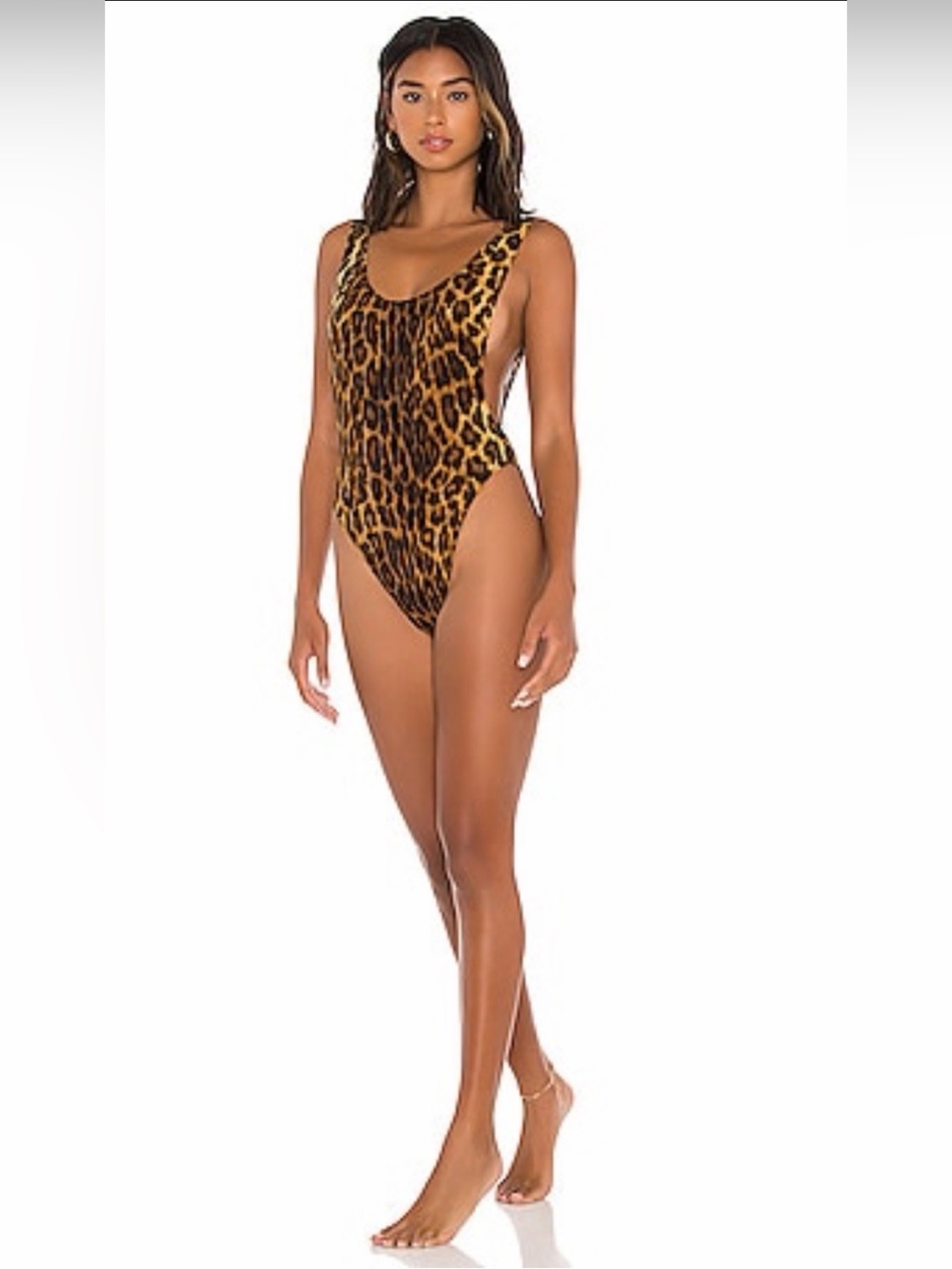Norma Kamali - Marissa Pantera One-Piece Swimsuit (L)